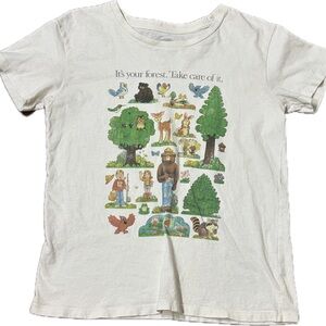 Smokey the Bear White T-Shirt